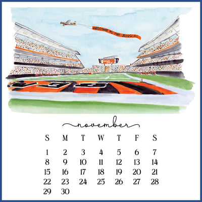 2026 Scenes of Cincinnati Calendar without Easel