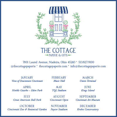 2026 Scenes of Cincinnati Calendar without Easel