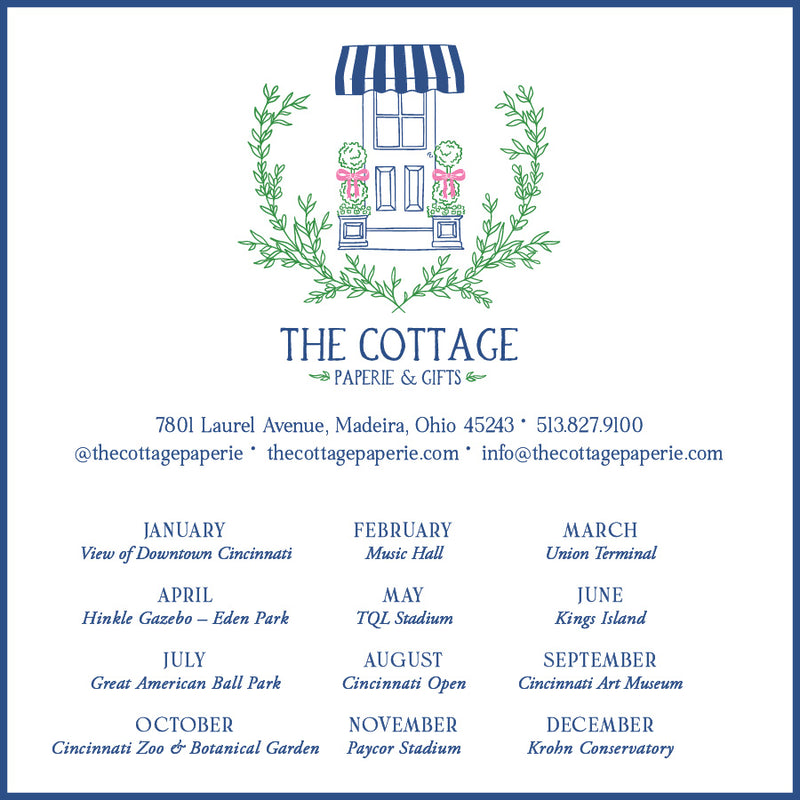 2026 Scenes of Cincinnati Calendar without Easel