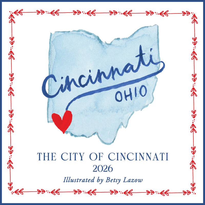 2026 Scenes of Cincinnati Calendar without Easel