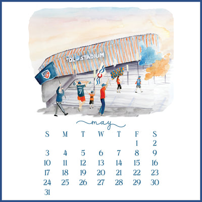2026 Scenes of Cincinnati Calendar without Easel