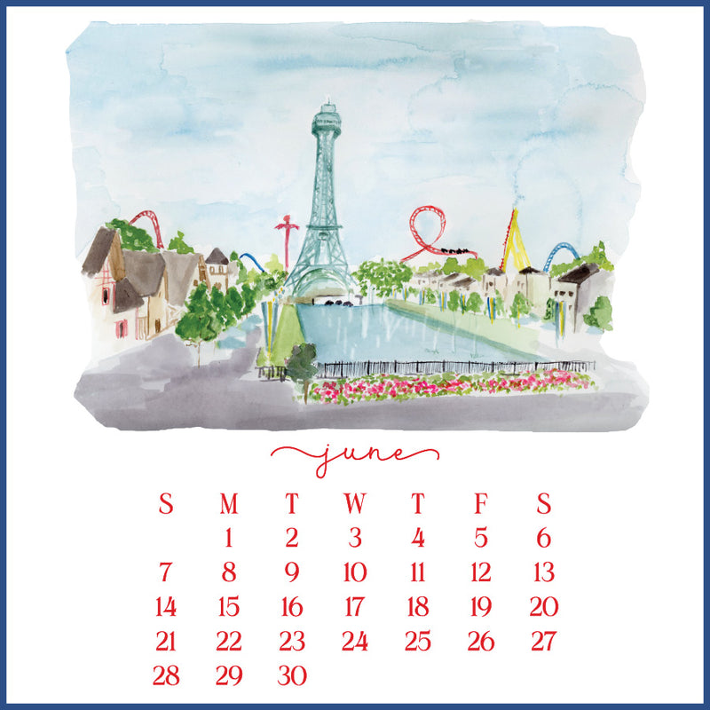 2026 Scenes of Cincinnati Calendar without Easel